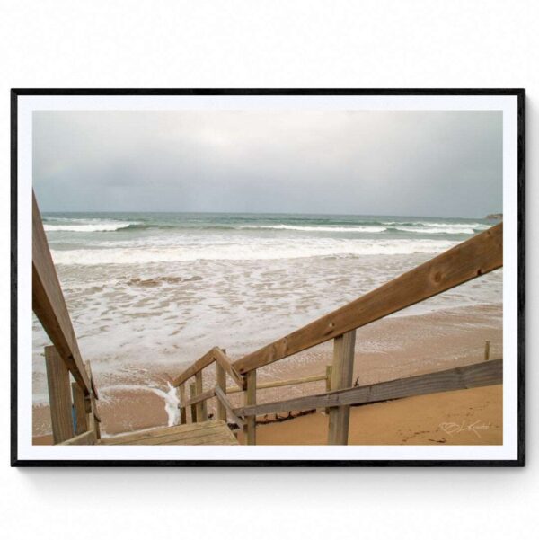 Ocean Grove Steps - Matte Framed Prints