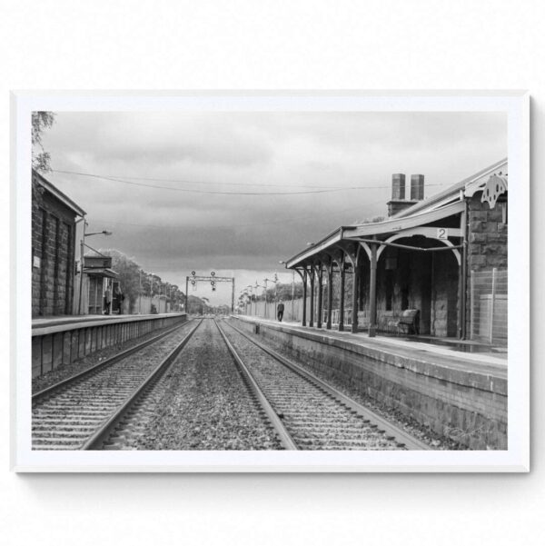 Little River Station - Matte Framed Print