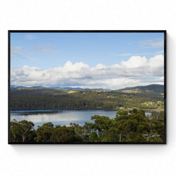 Lake Merimbula-Framed Print