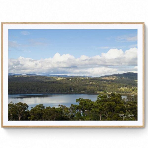 Lake Merimbula-Matte Framed Print