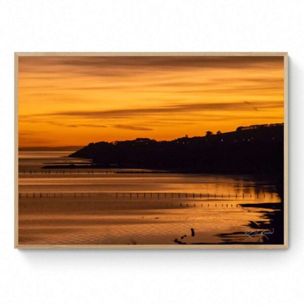 Clifton Springs Sunrise-Framed Print