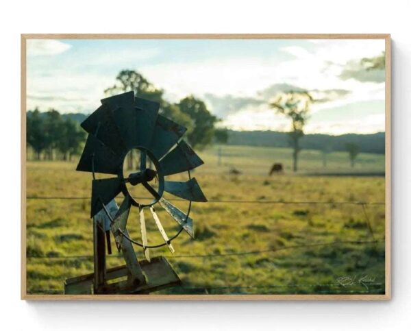 Wallagoot Windmill -Framed Print Mirror Of My Mind Photography