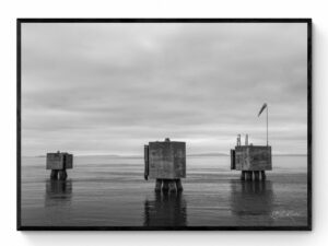 Sorrento Ferry Landing-Framed Print