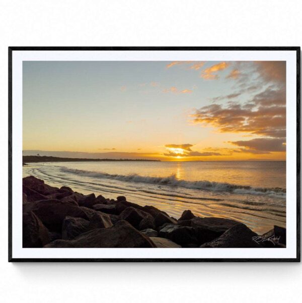Sunrise Serenity-Matte Framed Print-