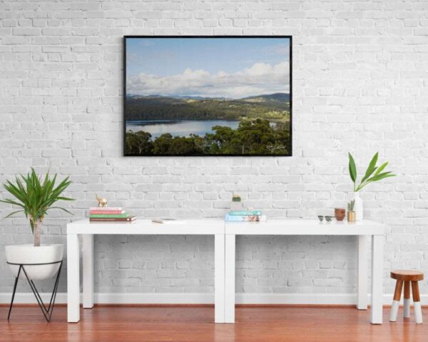 Lake Merimbula-Framed Print