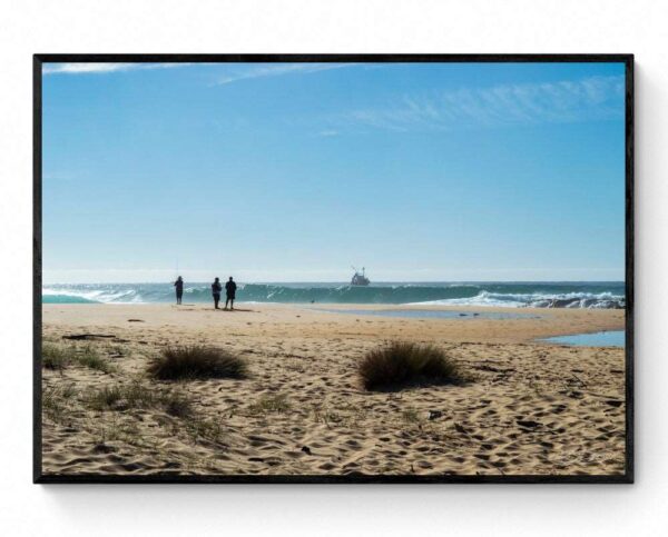 Bournda Beach Framed Print