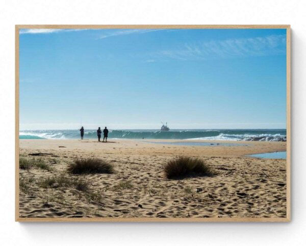 Bournda Beach Framed Print