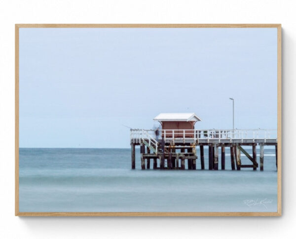 Ghost On the pier- Framed Print